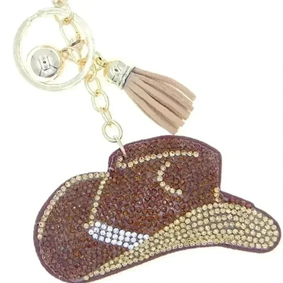 Cowboy Hat Keychain - Picture 1 of 1